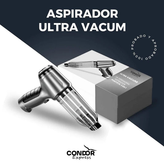 Aspiradora y Sopladora Portátil Condino© - 3 en 1 Inalámbrica (3 Boquillas EXTRAS) - Castellita