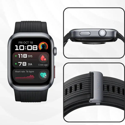 GLUCOWATCH - RELOJ INTELIGENTE MEDIDOR DE GLUCOSA EN SANGRE + PELÍCULA DE VIDRIO PROTECTORA (GRATIS) - Castellita