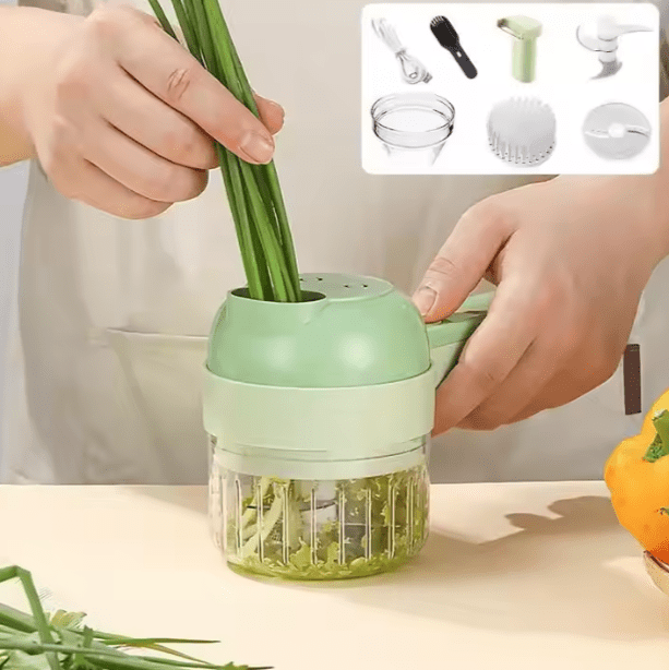 Picador Eléctrico Multifuncional 4 en 1 - Castellita